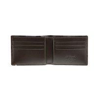 Фото Шкіряний гаманець на 6 кредитних карт S.T. Dupont Line D коричневий 180160