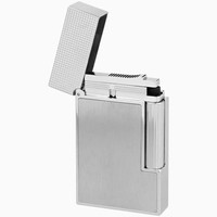 Запальничка S.T. Dupont LIGNE 2 Perfect Ping Lighter Diamond Head and Brushed Silver 0C16603